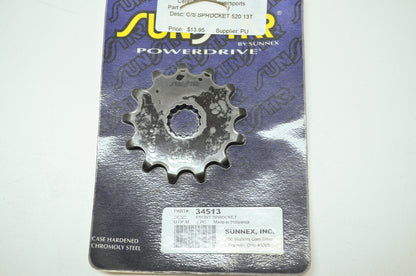 New Sunstar 13 Tooth Sprocket 1987-1999 Yamaha YZ125 NOS