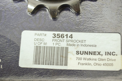 Sunstar 35614 Sprocket 14T Honda 1991-2014 XR650 XR600 NOS