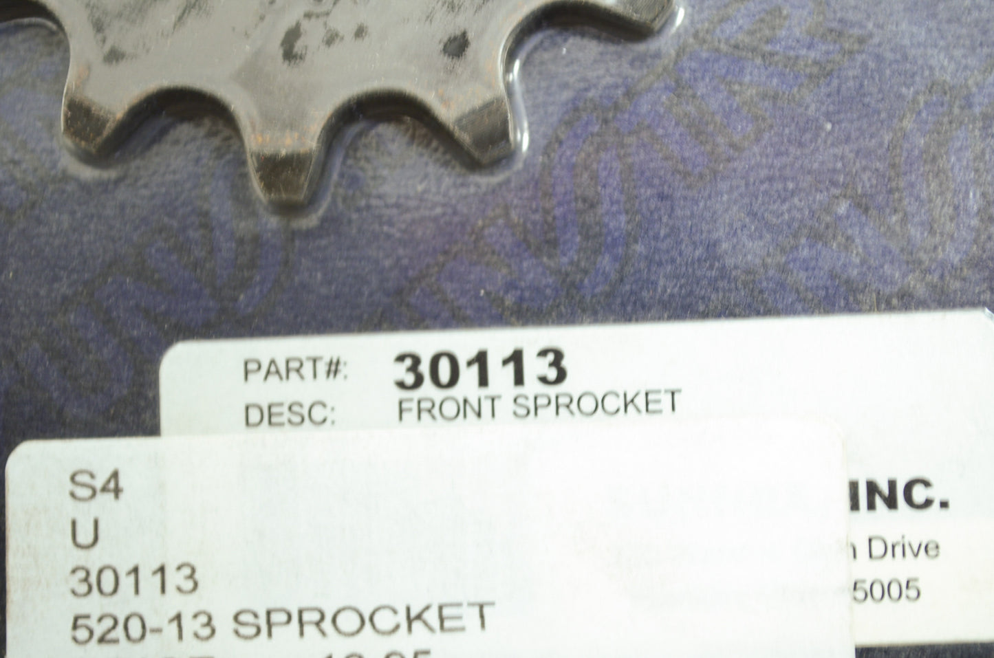 NEW Sunstar Sprocket 13T KX125 TS185 IT175 YZ100 30113 NOS