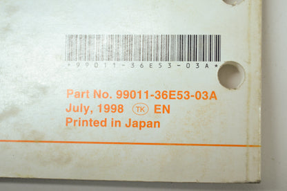 OEM Suzuki 99011-36E53-03A Owner's Manual