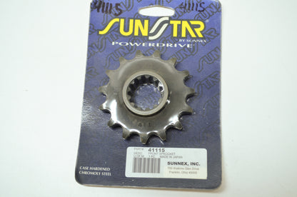 NEW Sunstar Sprocket 15T Honda CBR600 CBR900 41115 NOS