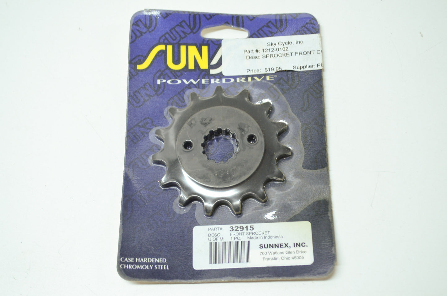 NEW Sunstar Sprocket 15T KSF400 LTZ400 Z400 KFX400 32915 NOS