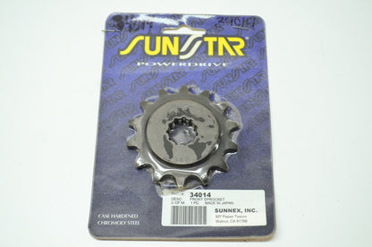 NEW Sunstar Sprocket 14T 1986-1987 Honda CR500 CR250 34014 NOS