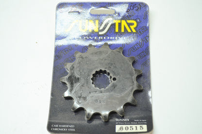 NEW Sunstar Sprocket 15T 1977-1981 Kawasaki KZ1100 60515 NOS