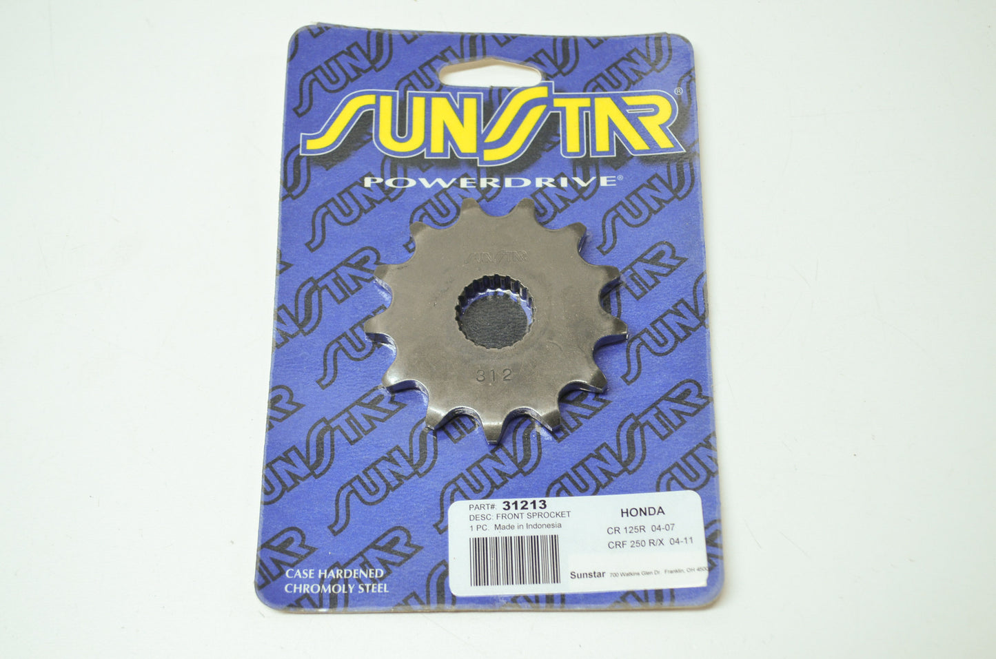 NEW Sunstar Sprocket 13T Honda CR125 CRF250 CR250 31213 NOS