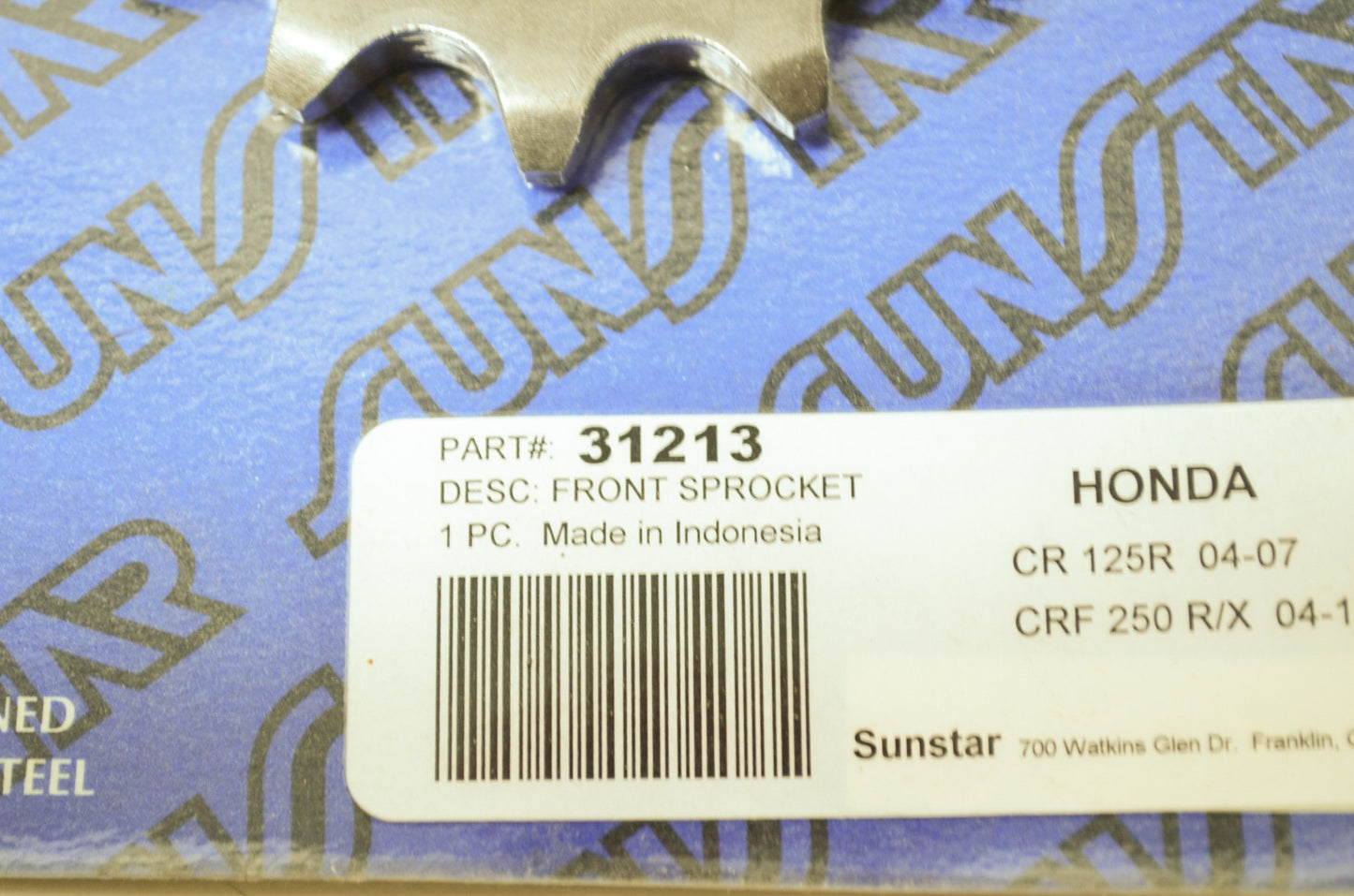 NEW Sunstar Sprocket 13T Honda CR125 CRF250 CR250 31213 NOS