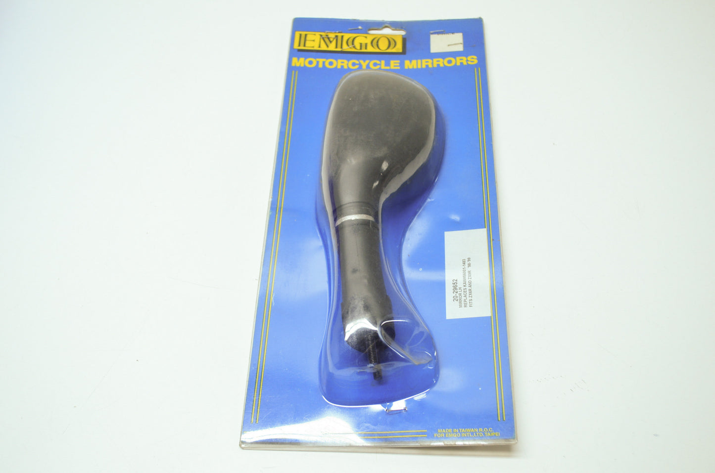 NEW Emgo Kawasaki Left Mirror 1998-2002 ZX600 Ninja ZX-6 20-29652 NOS