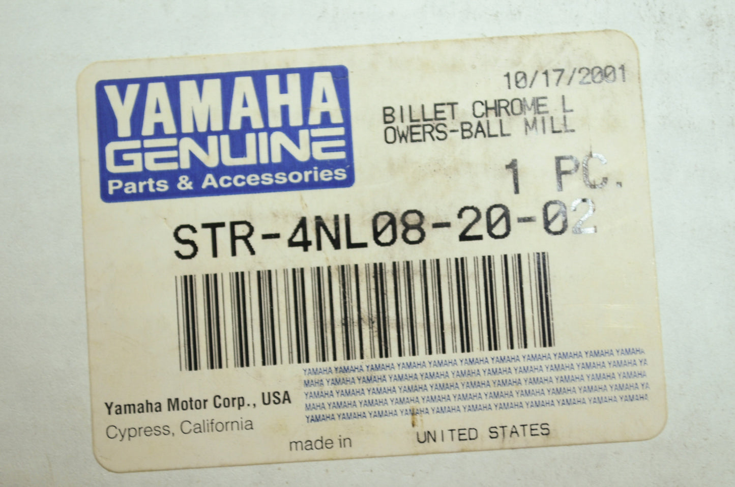 NEW OEM Yamaha Wind Deflectors Road Star Lower STR-4NL08-20-02 NOS