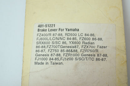 NEW Flanders Yamaha Brake Lever FZ400 RD500 SRX600 YX600 401-51221 NOS