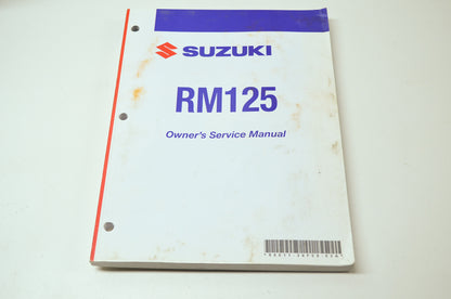 OEM Suzuki 99011-36F56-03A Owner's & Service Manual RM125K7 20