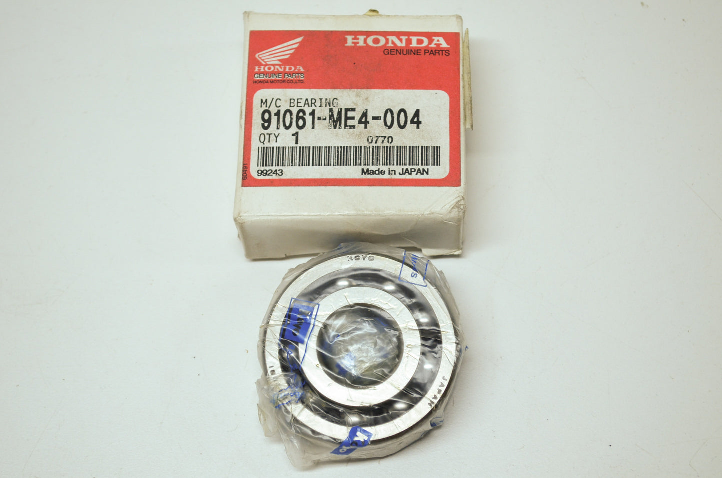 OEM Honda 91061-ME4-004 Bearing 22x56x16 NOS