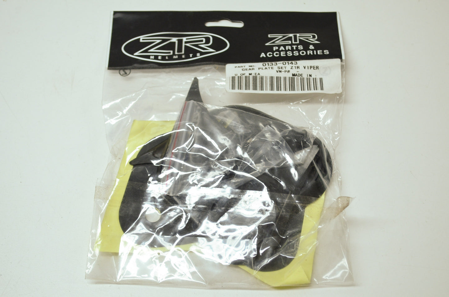 NEW Z1R Viper Helmet Gear Plate Kit 0133-0143 NOS
