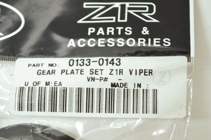 NEW Z1R Viper Helmet Gear Plate Kit 0133-0143 NOS
