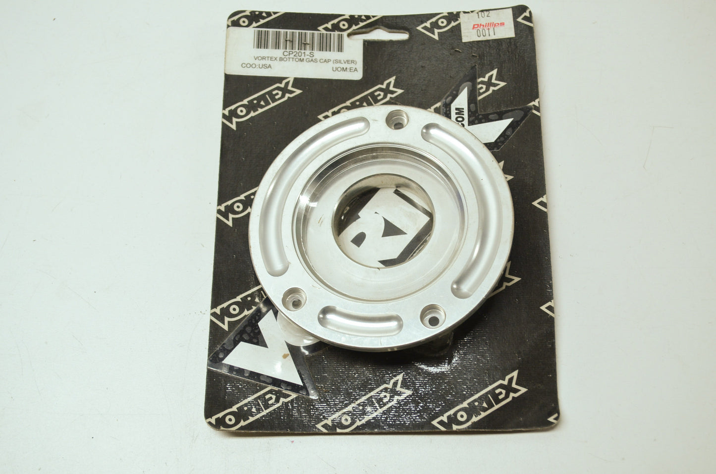 NEW Vortex Bottom Gas Cap Silver CBR 600 900 929 954 RC51 CP201-S NOS