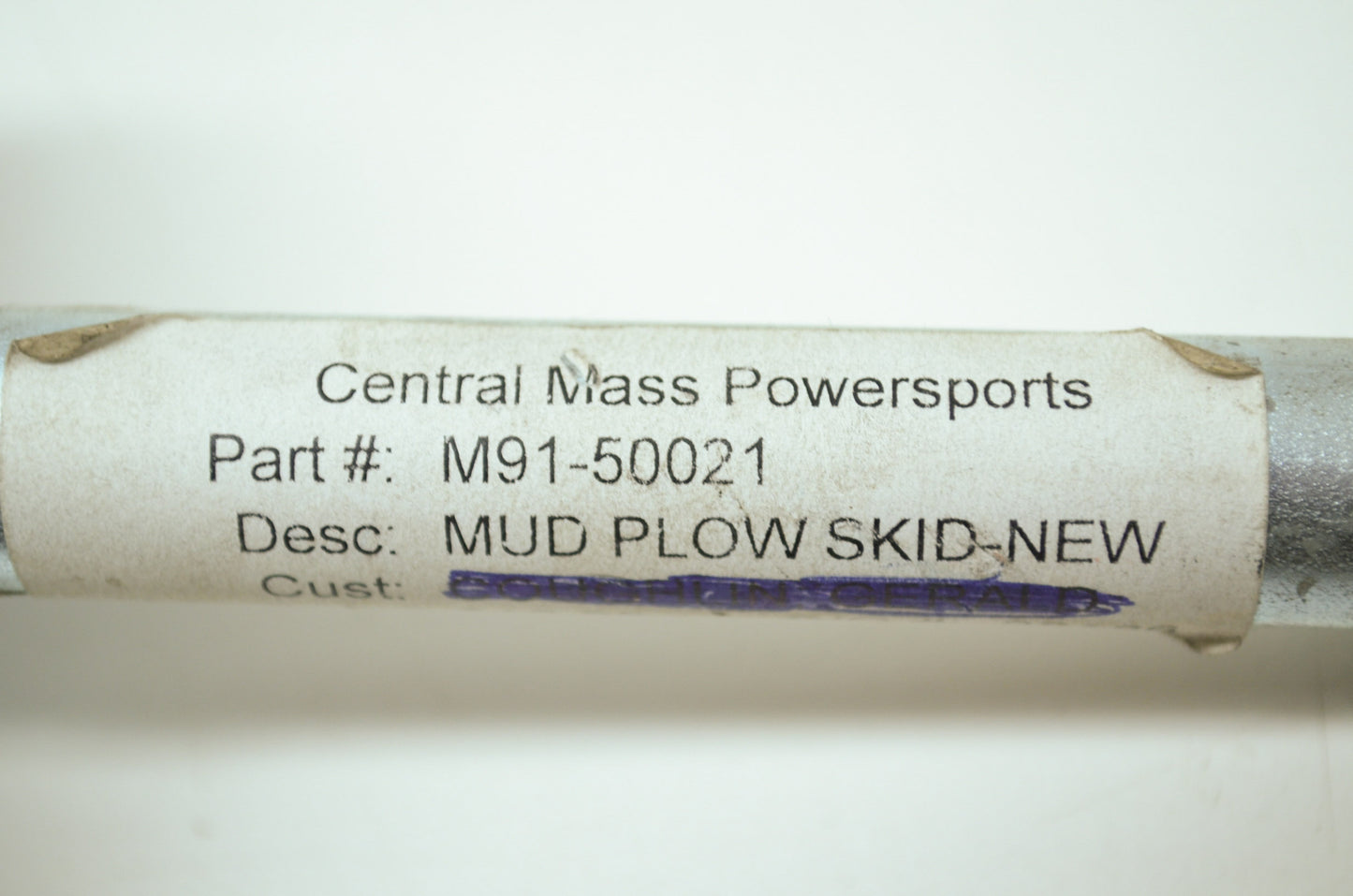 NEW Moose Mud Snow Plow Skid Blade M91-50021 NOS