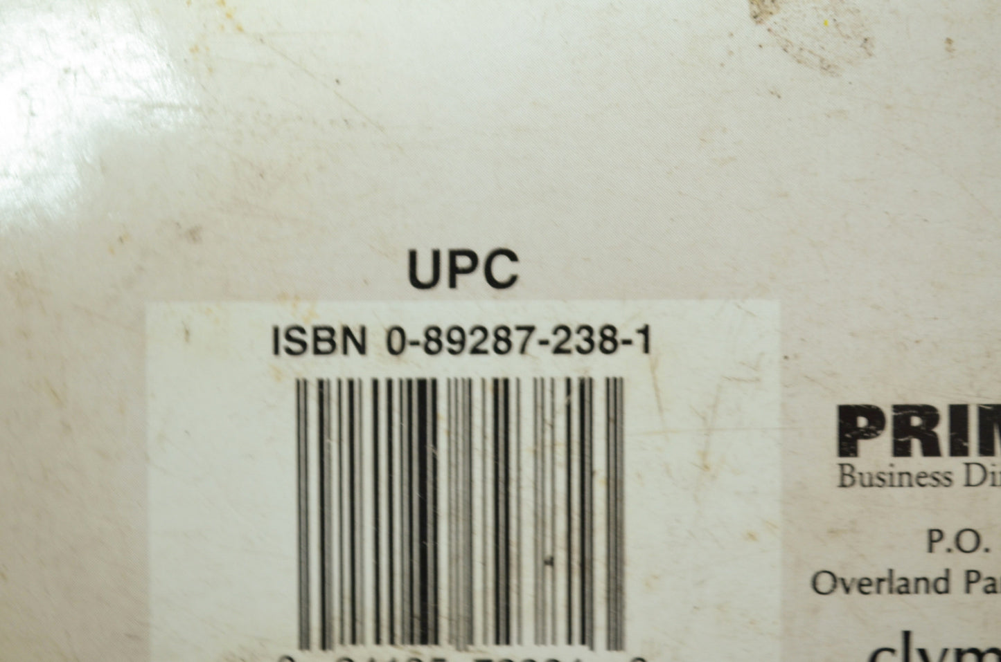 Clymer Honda 1975-1983 GL1000 1100 Manual 0-89287-238-1