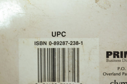 Clymer Honda 1975-1983 GL1000 1100 Manual 0-89287-238-1