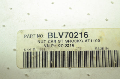 NEW Cobra Yamaha Lower Shock Nut Covers 07-0216, BLV70216 NOS