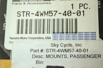 NEW OEM Yamaha Floorboard Mount Kit 03-04 Road Star STR-4WM57-40-01 NOS