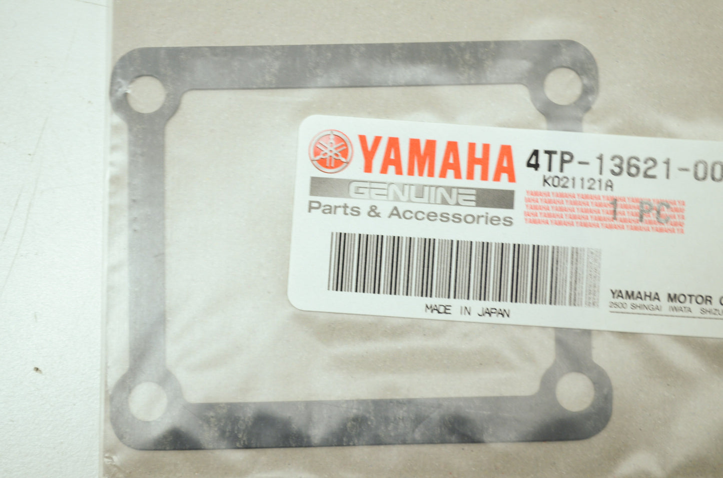 OEM Yamaha 4TP-13621-00-00 Valve Seat Gasket NOS