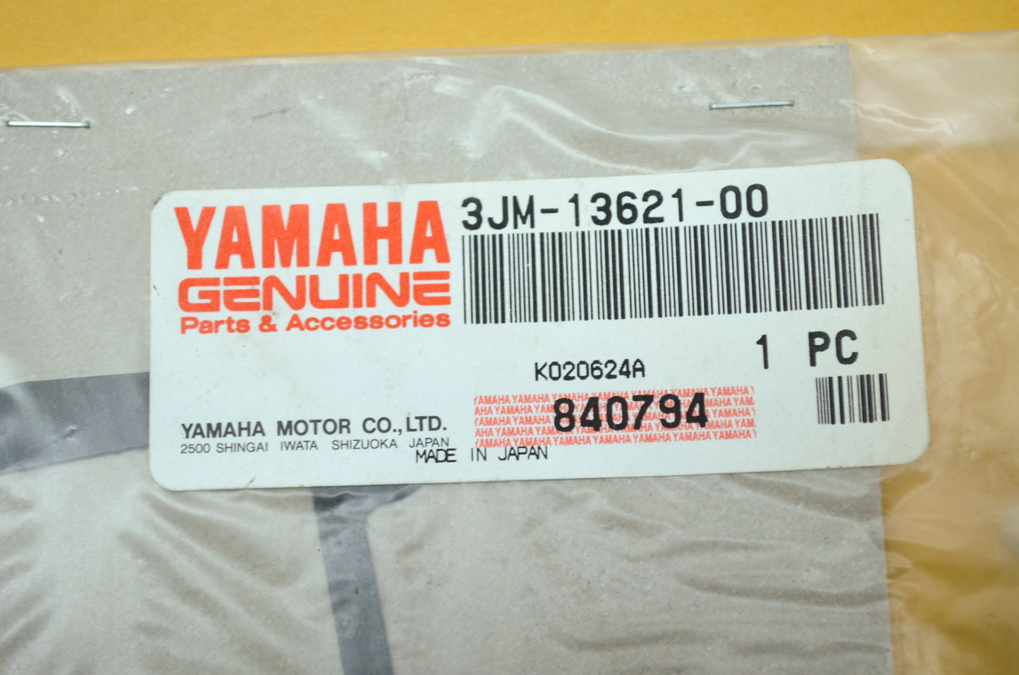 OEM Yamaha 3JM-13621-00-00 Valve Seat Gasket NOS