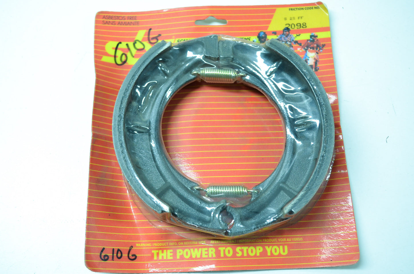 NEW SBS Suzuki Brake Pad Kit GT750 GT550 GT500 LT300 LT250 2098 NOS
