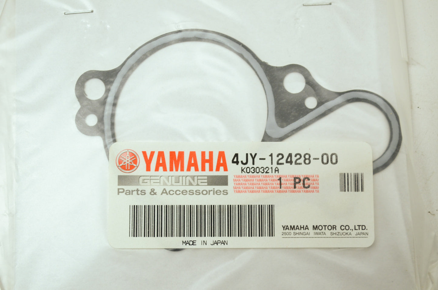 OEM Yamaha 4JY-12428-00-00 Housing Cover Gasket 2 NOS