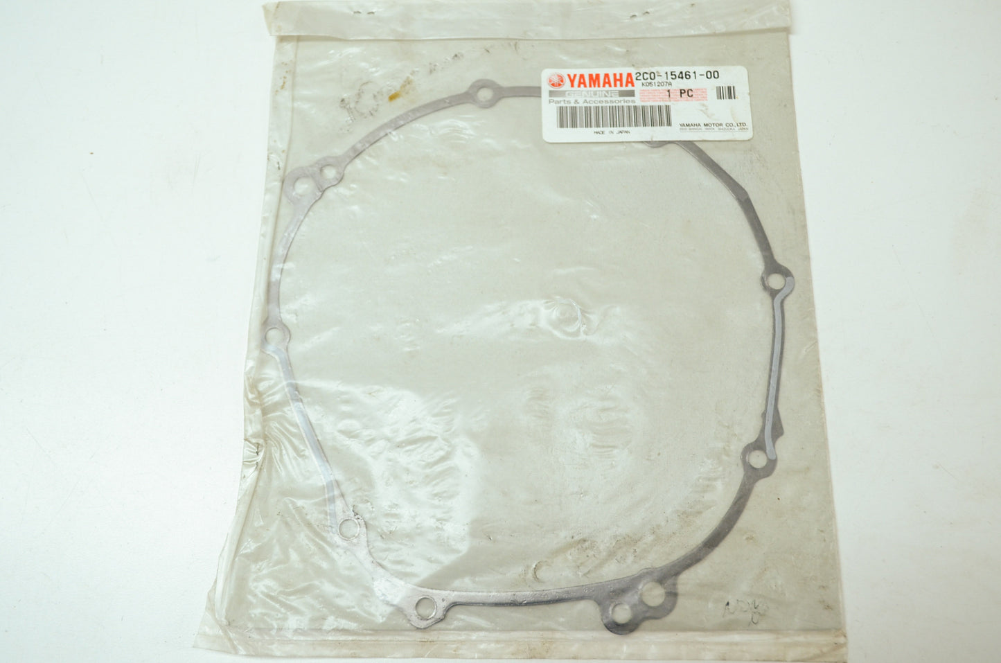 OEM Yamaha 2C0-15461-00-00 Crankcase Cover Gasket NOS