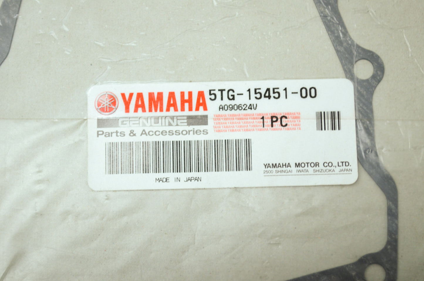 OEM Yamaha 5TG-15451-00-00 Crankcase Cover Gasket NOS