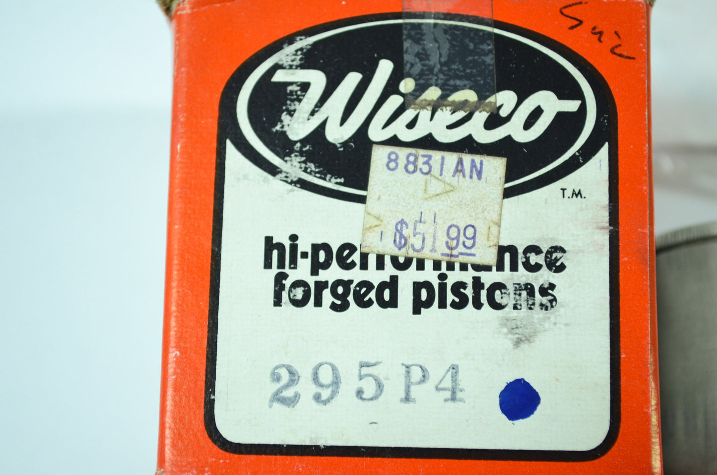 Wiseco 295P4 Suzuki Piston Set 74-75 TM100 NOS
