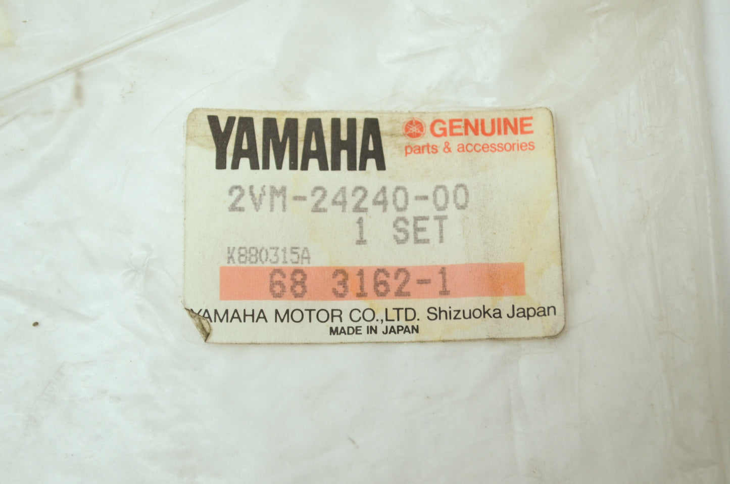 OEM Yamaha 2VM-24240-00-00 Graphic Set NOS