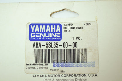 NEW OEM Yamaha Tank Cover 2003 R6 YZFR6 ABA-5SL85-00-00 NOS
