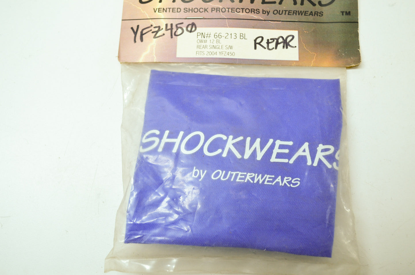 NEW Shockwears Yamaha Shock Cover 2004 YFZ450 66-213BL NOS