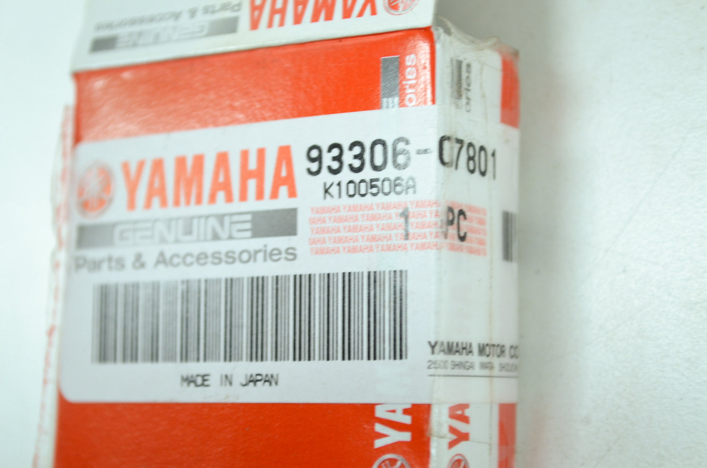 OEM Yamaha 93306-07801-00 Bearing NOS