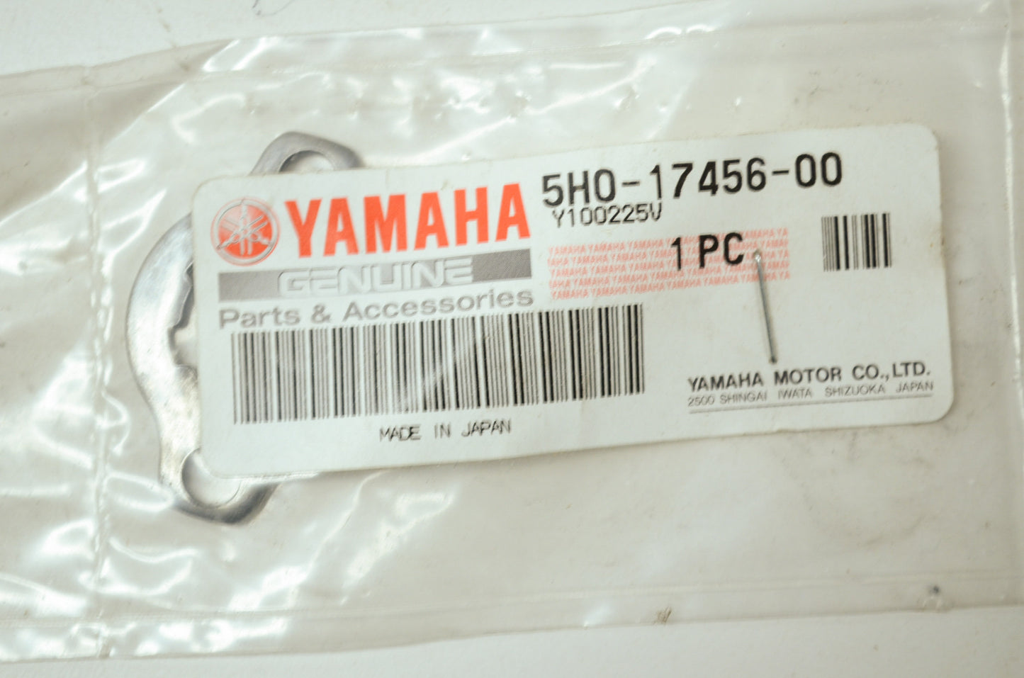 OEM Yamaha 5H0-17456-00-00 Sprocket Holder NOS