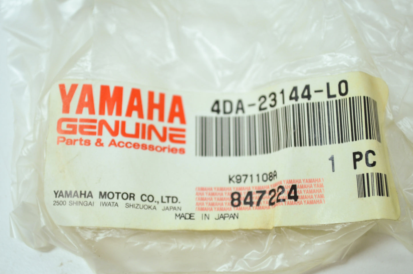 OEM Yamaha 4DA-23144-L0-00 Dust Seal NOS