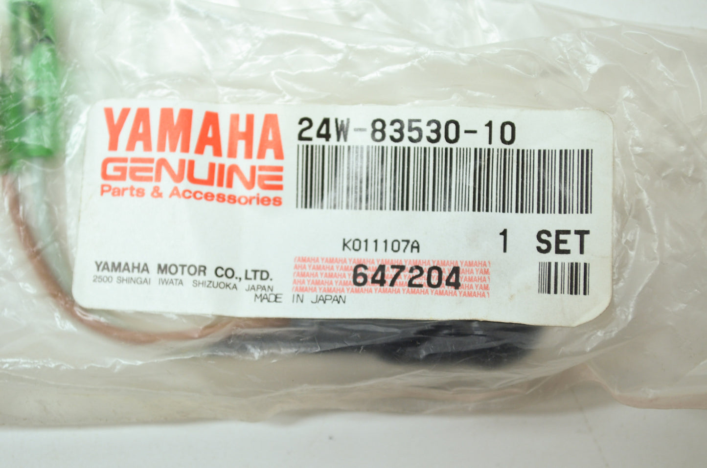 NEW OEM Yamaha Pilot Light 02-04 Warrior 350 YFM350 24W-83530-10-00 NOS
