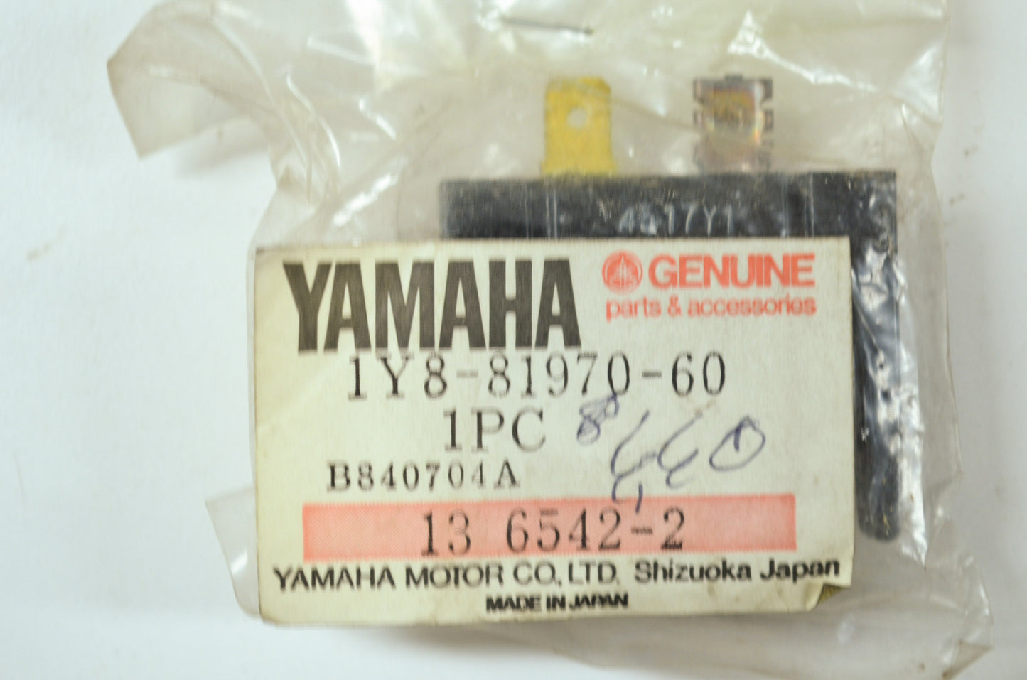 OEM Yamaha 1Y8-81970-60-00 Rectifier Assembly NOS