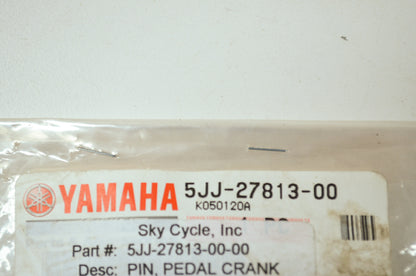 OEM Yamaha 5JJ-27813-00-00 Pedal Crank Pin NOS