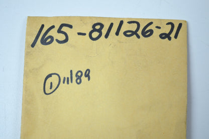 OEM Yamaha 165-81126-21-00 Condenser 2 NOS