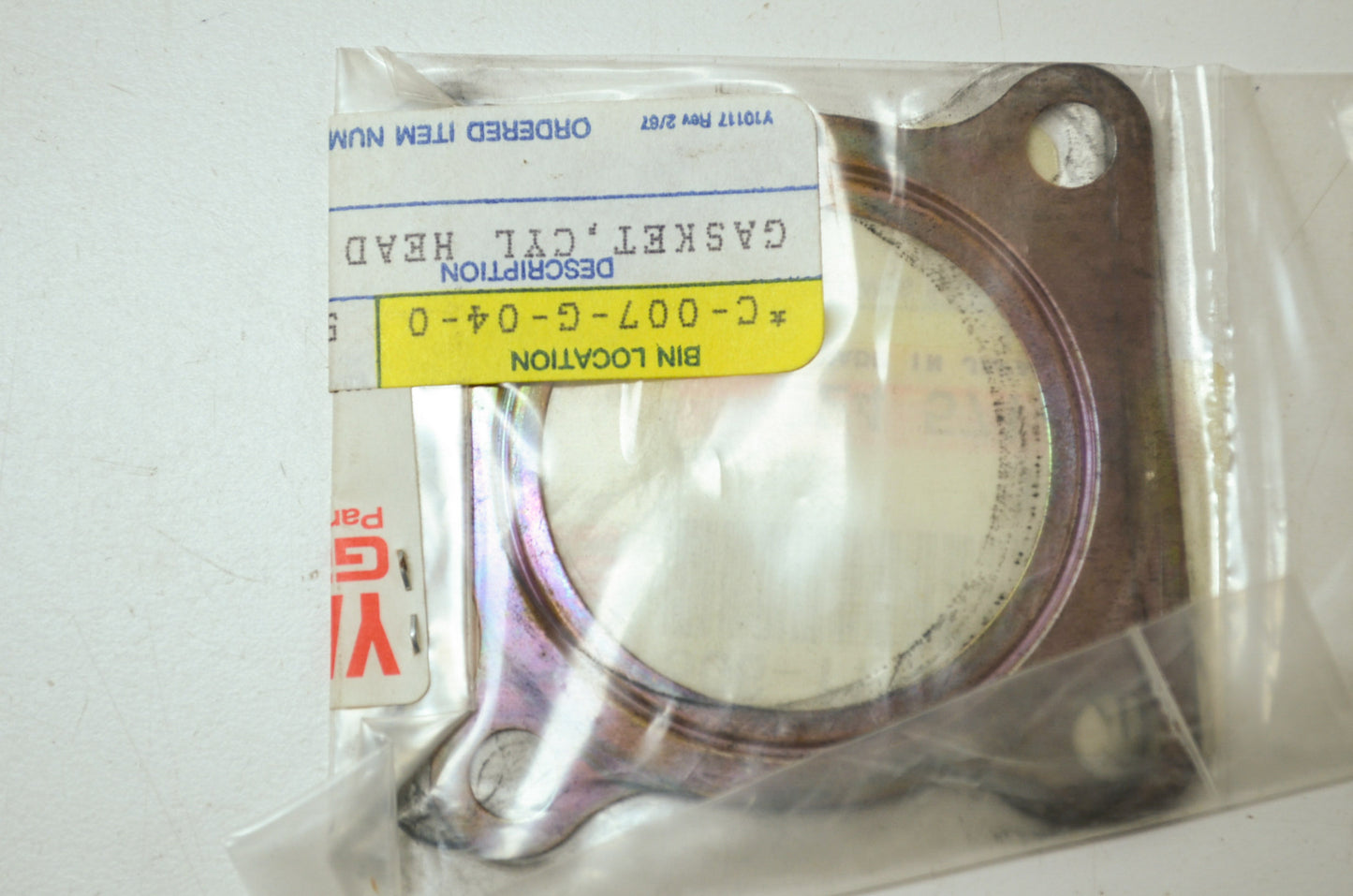 OEM Yamaha 5G6-11181-00-00 Cylinder Head Gasket 1 NOS