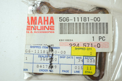 OEM Yamaha 5G6-11181-00-00 Cylinder Head Gasket 1 NOS