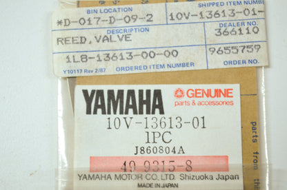 OEM Yamaha 10V-13613-01-00 Valve Reed NOS
