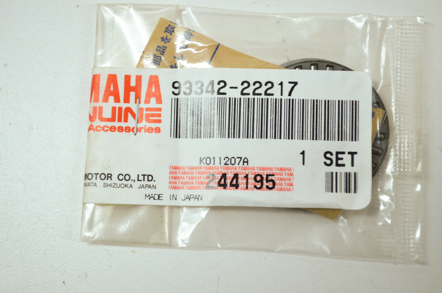 OEM Yamaha 93342-22217-00 Bearing Qty 3 NOS