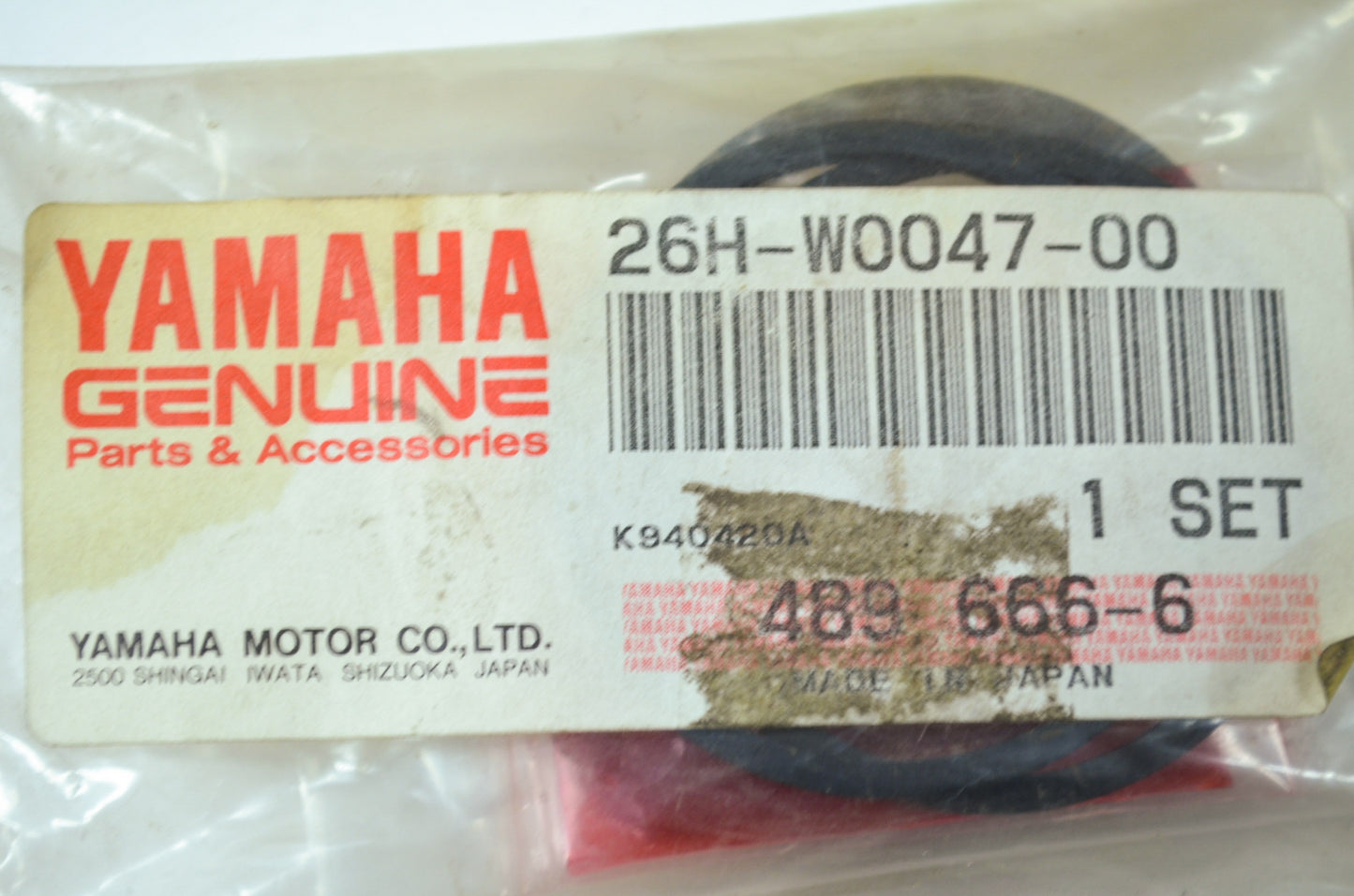 OEM Yamaha 26H-W0047-00-00 Caliper Seal Kit NOS