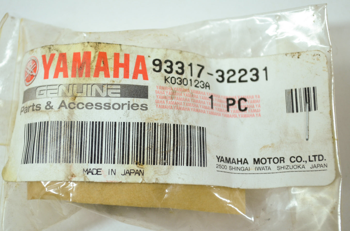 New OEM Yamaha 93317-32231-00 Cylinder Bearing #17 NOS