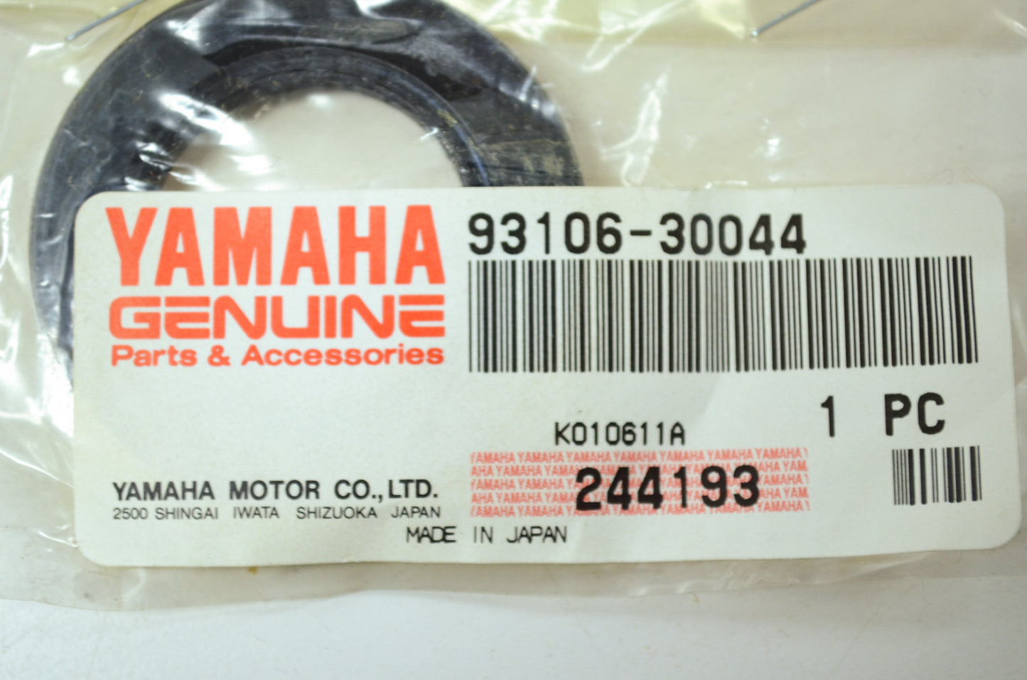 OEM Yamaha 93106-30044-00 Oil Seal NOS