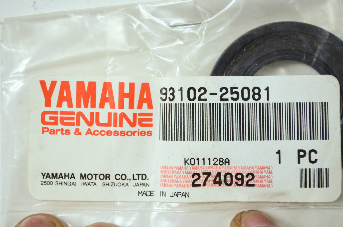 OEM Yamaha 93102-25081-00 Oil Seal Type SD NOS