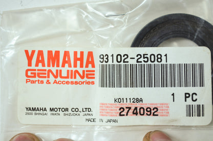OEM Yamaha 93102-25081-00 Oil Seal Type SD NOS