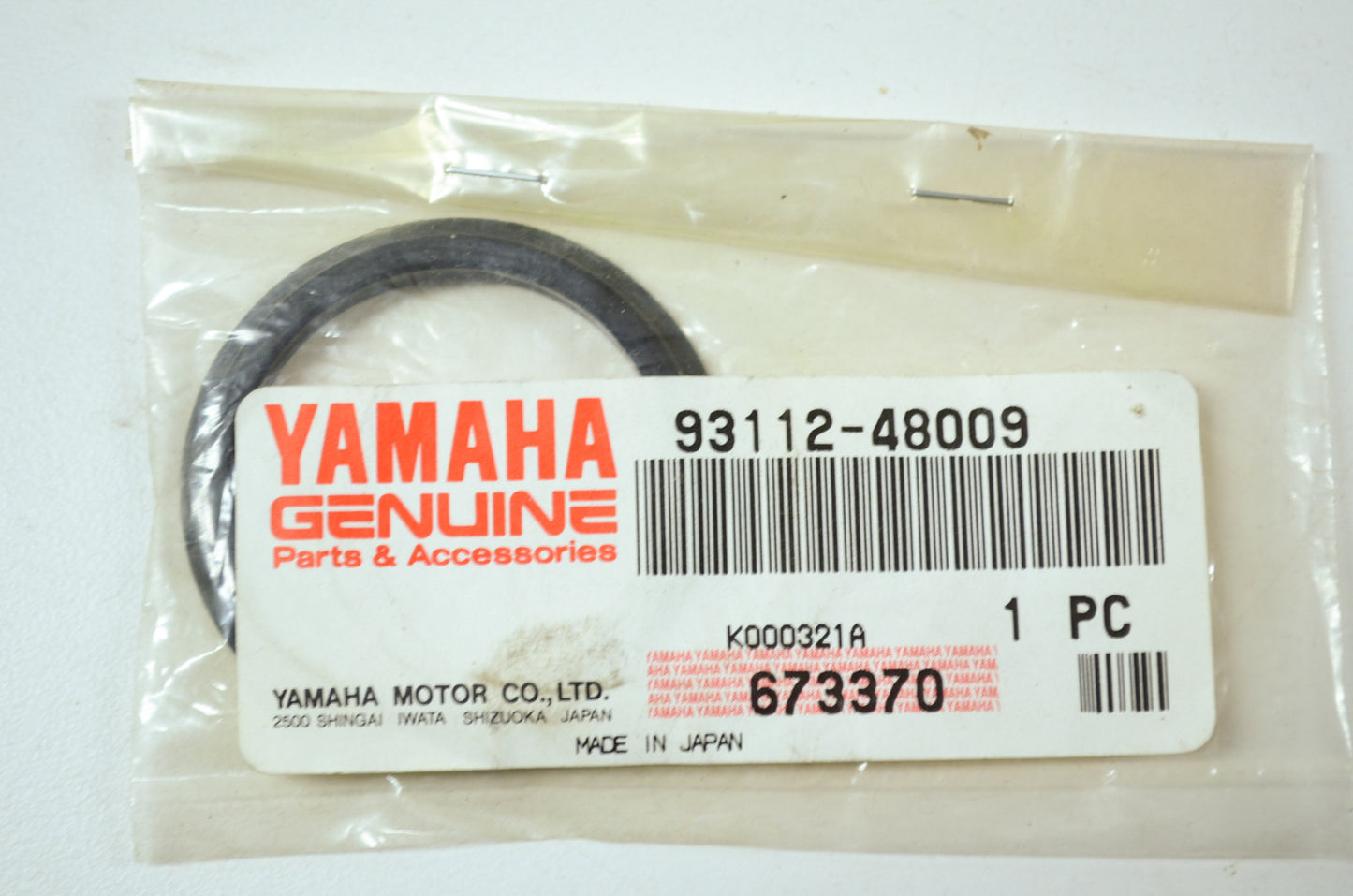 OEM Yamaha 93112-48009-00 Oil Seal Type SR NOS